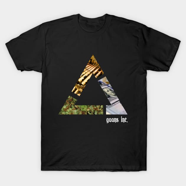 Hood Trinity Triangle T-Shirt by shopwithdnk